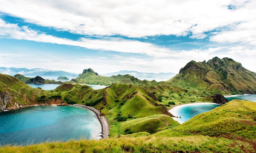 One of the stunning scenes to gaze upon when visiting the island of Flores, Indoensia