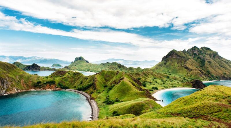 One of the stunning scenes to gaze upon when visiting the island of Flores, Indoensia