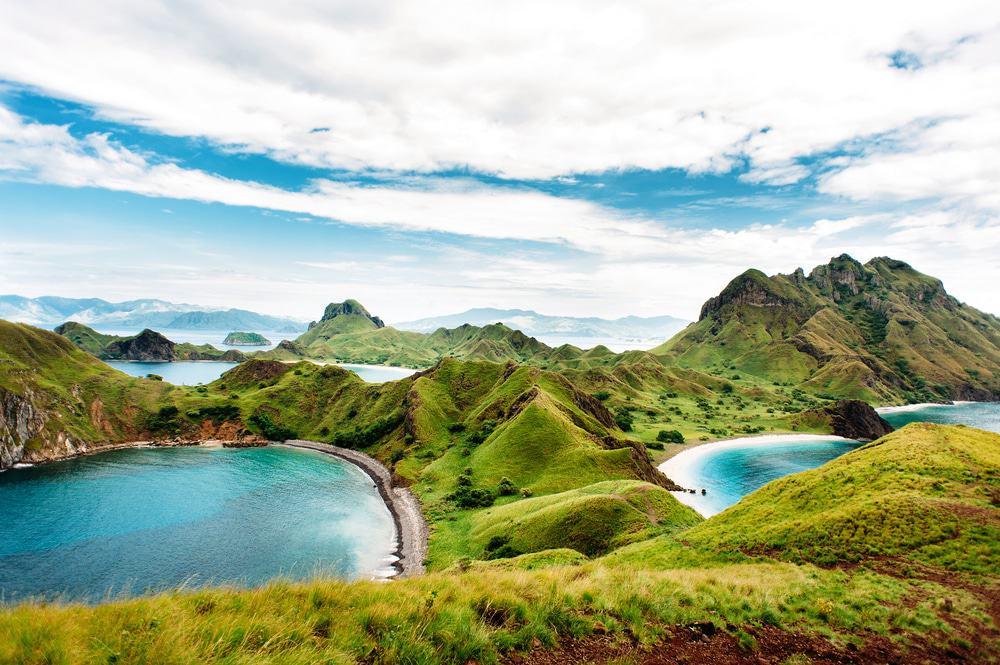 One of the stunning scenes to gaze upon when visiting the island of Flores, Indoensia