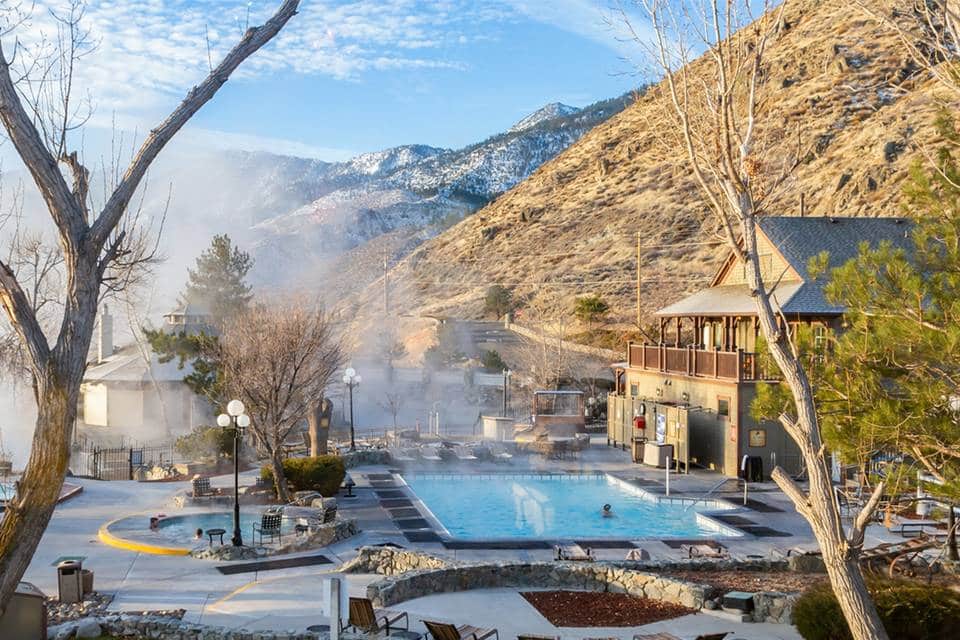 The Hot Spring Pools at Walley's Hot Springs