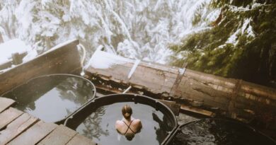 A private soak in the Thermal Hot Springs of Mandages