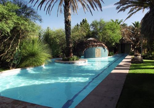 The Warm Pool at Nirvana Retreat near San Miguel De Allende