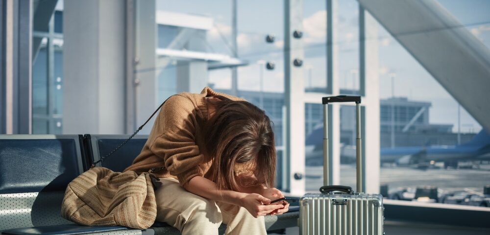 dealing with traveling with Anxiety and adhd burnout at the airport