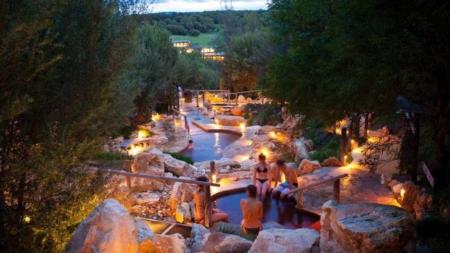 Peninsula Hot Springs in Victoria should not be missed for Travelers with Chronic Pain