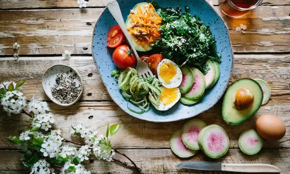 Eating Healthy is a great way to protect from adhd burnout when traveling