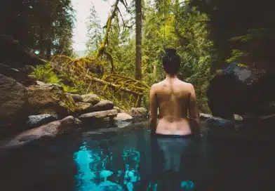 Cougar Terwilliger Hot Springs in Oregon