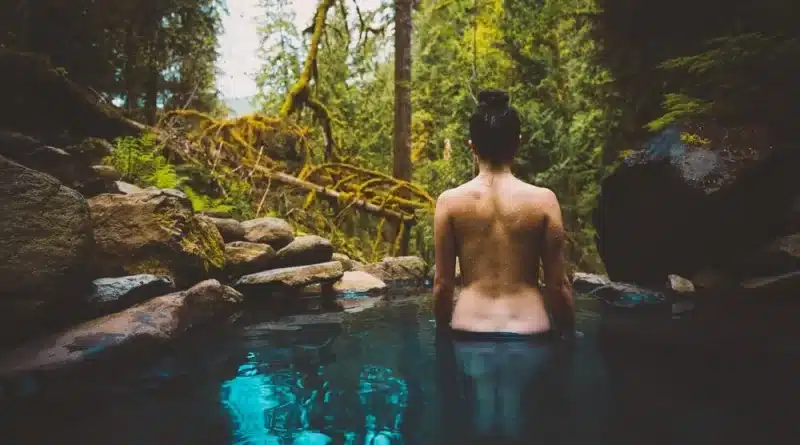 Cougar Terwilliger Hot Springs in Oregon