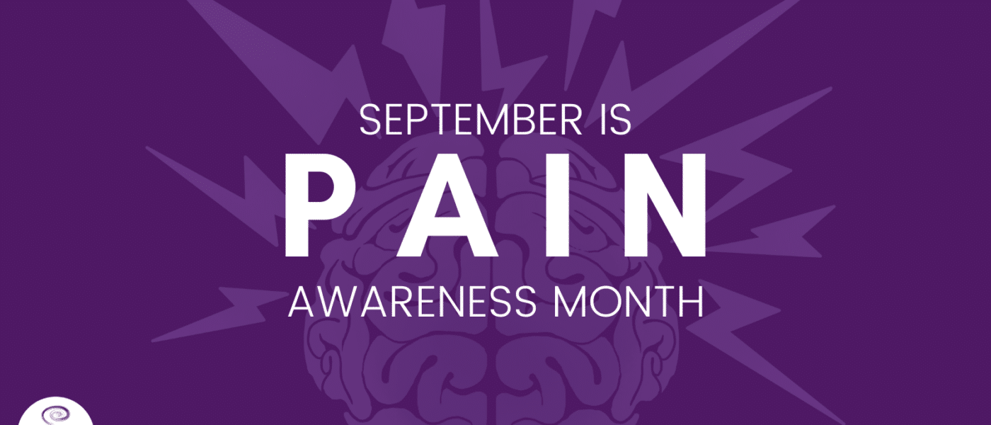 September is chronic pain awareness month