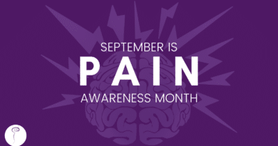 September is chronic pain awareness month