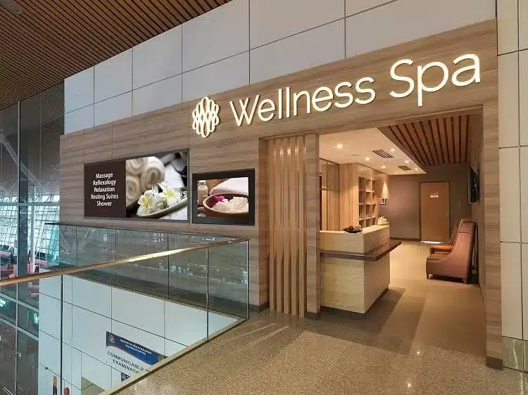 Many spa services are available at the Kuala Lumpur International Airport